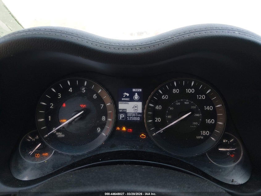 2016 Infiniti Q70L 3.7X VIN: JN1BY1PR0GM720397 Lot: 44648027