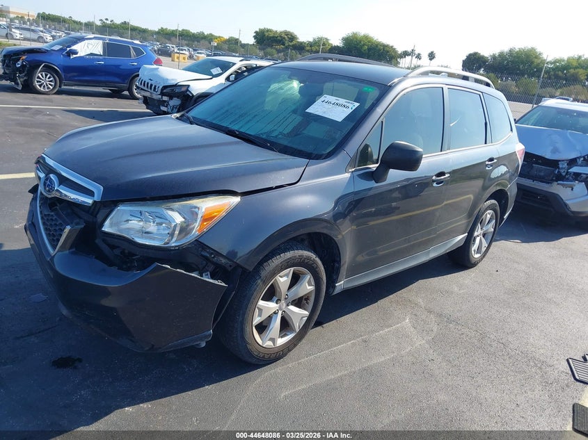 Vin: jf2sjabc6gh500194, lot: 45145103, subaru forester 2.5i 20162
