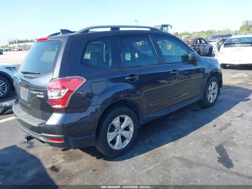 Vin: jf2sjabc6gh500194, lot: 45145103, subaru forester 2.5i 20164
