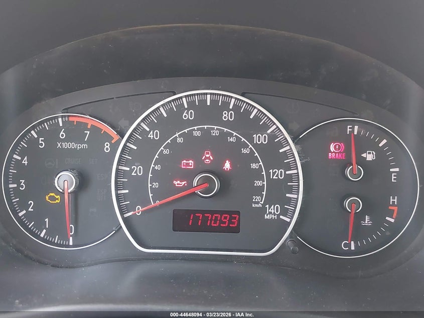 2008 SUZUKI SX4 auction photo 7