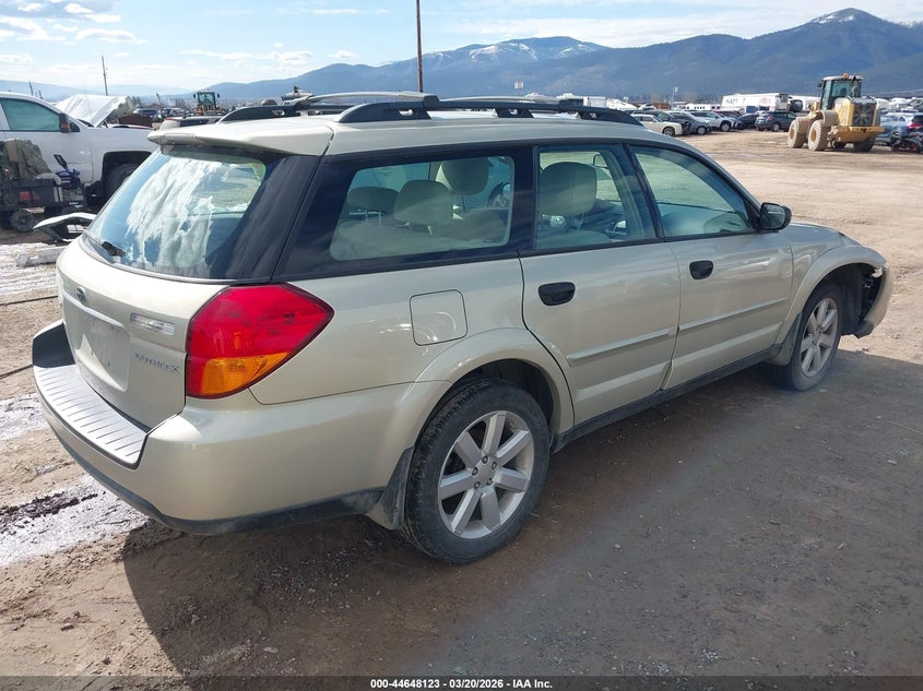 2007 Suba Legacy Wagon Outback 2.5I