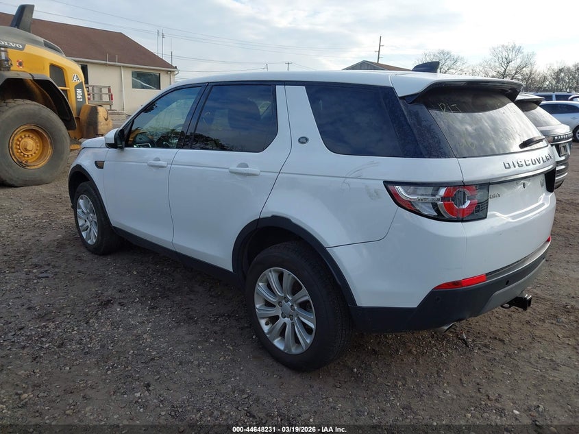 Vin: salcp2fx3kh795311, lot: 45145248, land rover discovery sport se 20193