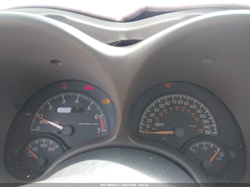 1999 Pontiac Grand Am Gt VIN: 1G2NW52E3XM938284 Lot: 44648312