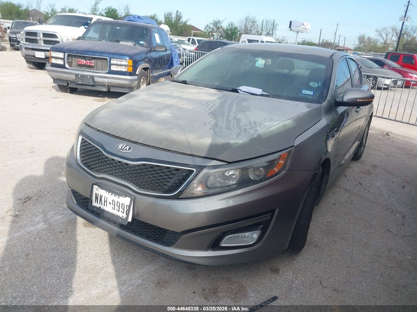 Vin: 5xxgm4a74eg276306, lot: 45145355, kia optima lx 20142