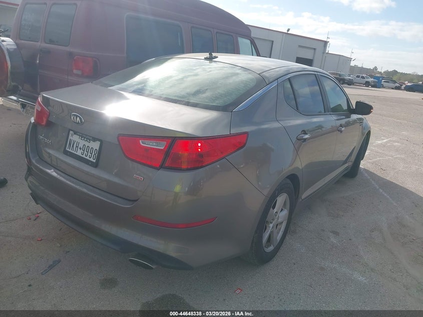 Vin: 5xxgm4a74eg276306, lot: 45145355, kia optima lx 20144