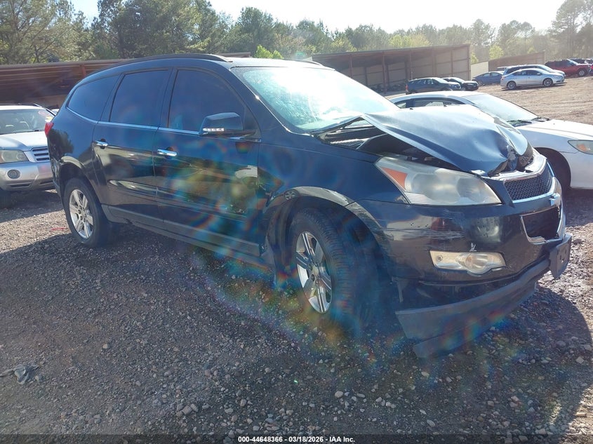 Vin: 1gnkvjed1cj214383, lot: 45145406, chevrolet traverse 2lt 2012 img_1