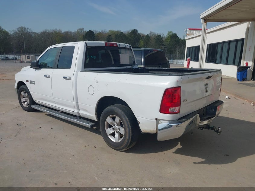 Vin: 1c6rr6gt3js173511, lot: 45145499, ram 1500 slt  4x2 6'4 box 20183