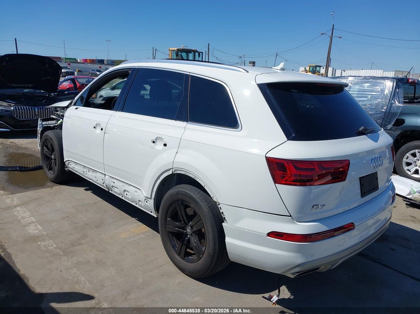 Vin: wa1ahaf75jd006534, lot: 45145578, audi q7 2.0t premium 20183