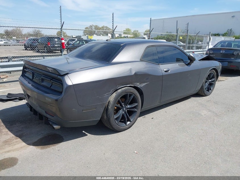 Vin: 2c3cdzbt2hh513548, lot: 45145635, dodge challenger r/t 20174