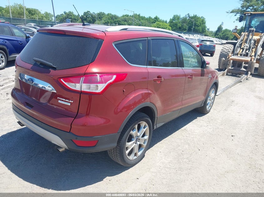Vin: 1fmcu0jxxfua02803, lot: 45145733, ford escape titanium 20154