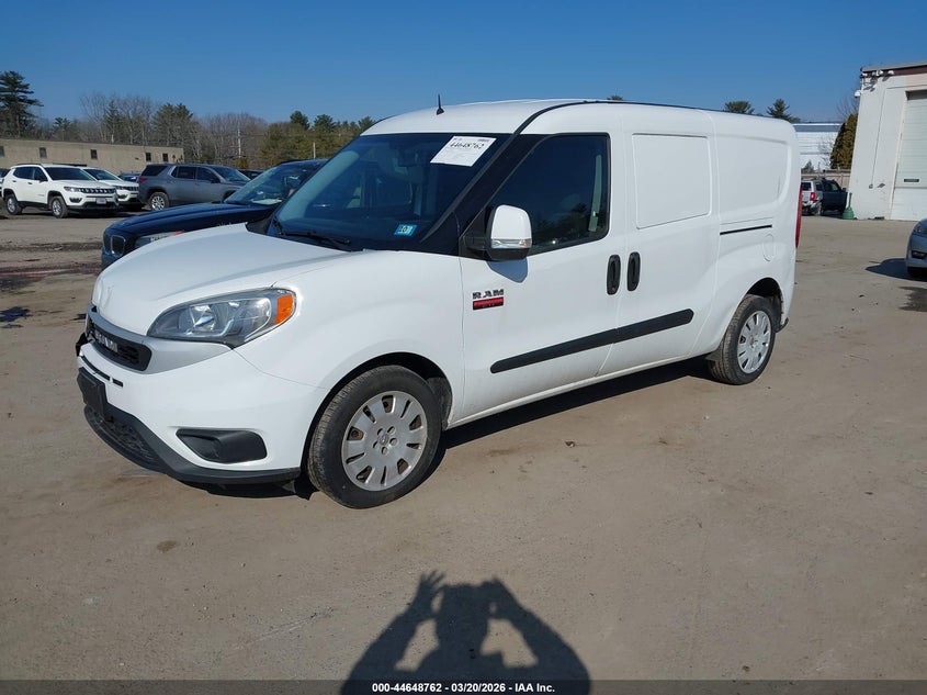 Vin: zfbhrfbb7l6p13864, lot: 45145802, ram promaster city tradesman slt 20202