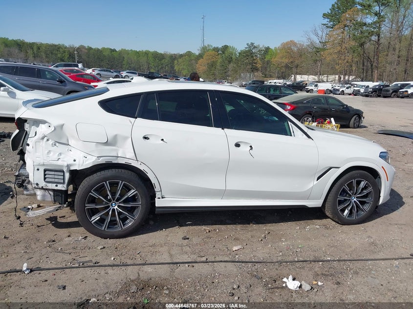 2022 BMW X6 xDrive40I VIN: 5UXCY6C00N9J52432 Lot: 44648767