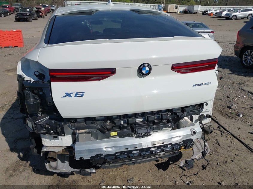 2022 BMW X6 xDrive40I VIN: 5UXCY6C00N9J52432 Lot: 44648767