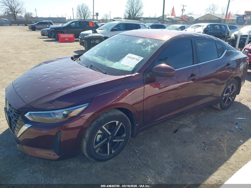 2025 Nissan Sentra Sv 3N1AB8CV5SY394613 photo 1