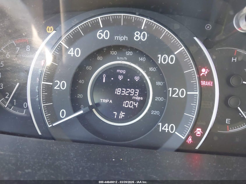 2014 Honda Cr-V Lx VIN: 2HKRM3H31EH540298 Lot: 44648812