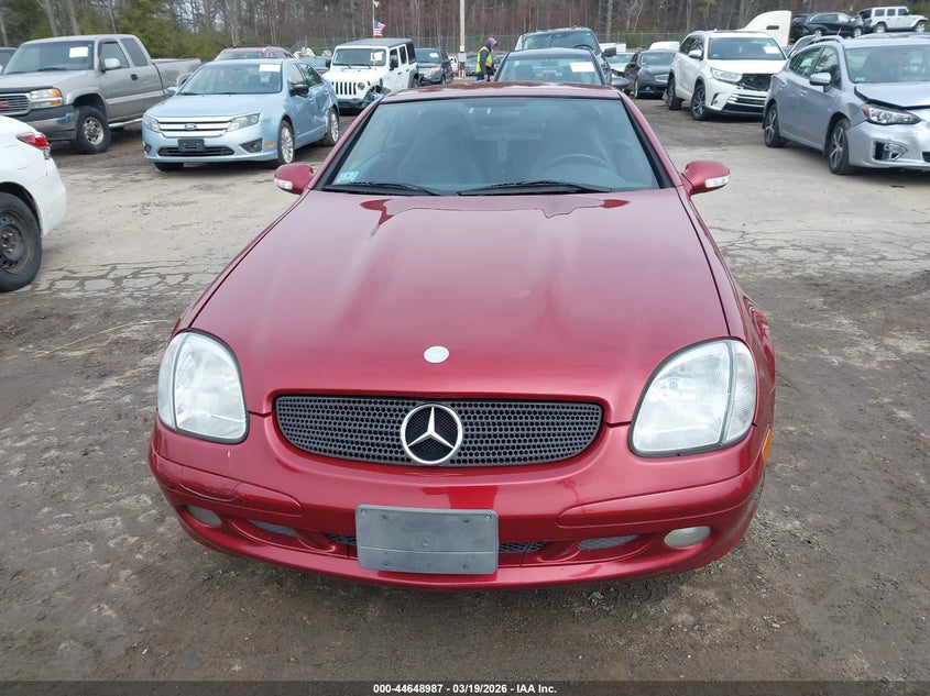 2001 Mercedes-Benz Slk 320 VIN: WDBKK65F11F201809 Lot: 44648987