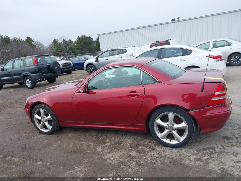 2001 Mercedes-Benz Slk 320 VIN: WDBKK65F11F201809 Lot: 44648987