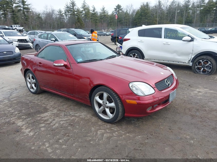 2001 Mercedes-Benz Slk 320 VIN: WDBKK65F11F201809 Lot: 44648987