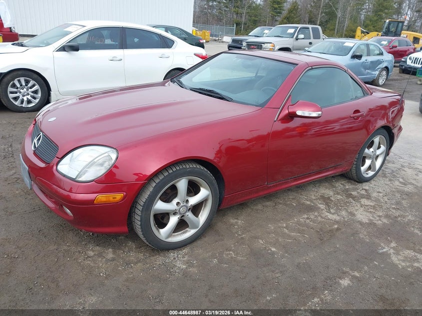 2001 Mercedes-Benz Slk 320 VIN: WDBKK65F11F201809 Lot: 44648987