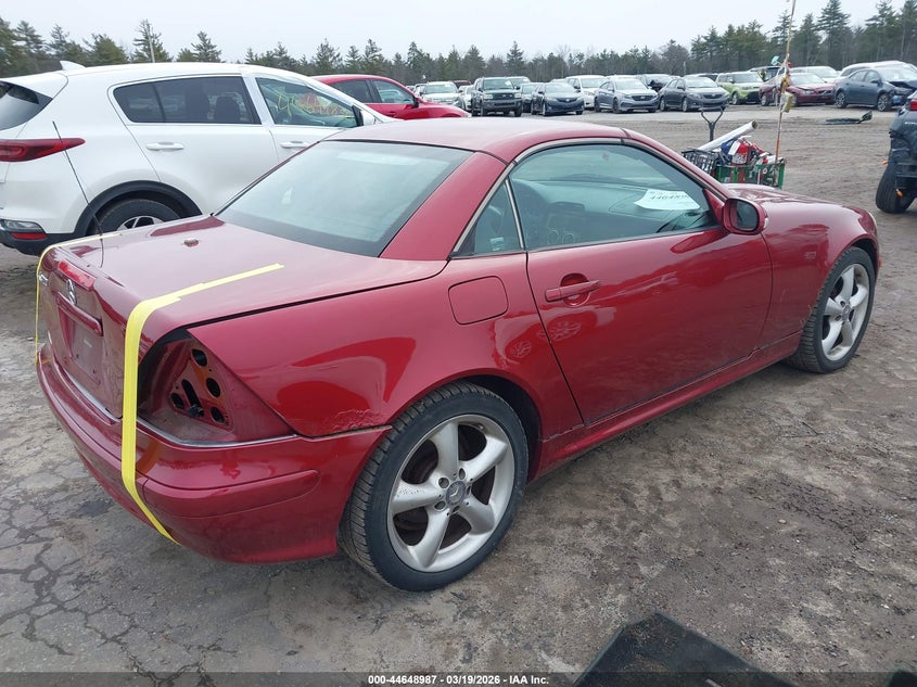 2001 Mercedes-Benz Slk 320 VIN: WDBKK65F11F201809 Lot: 44648987