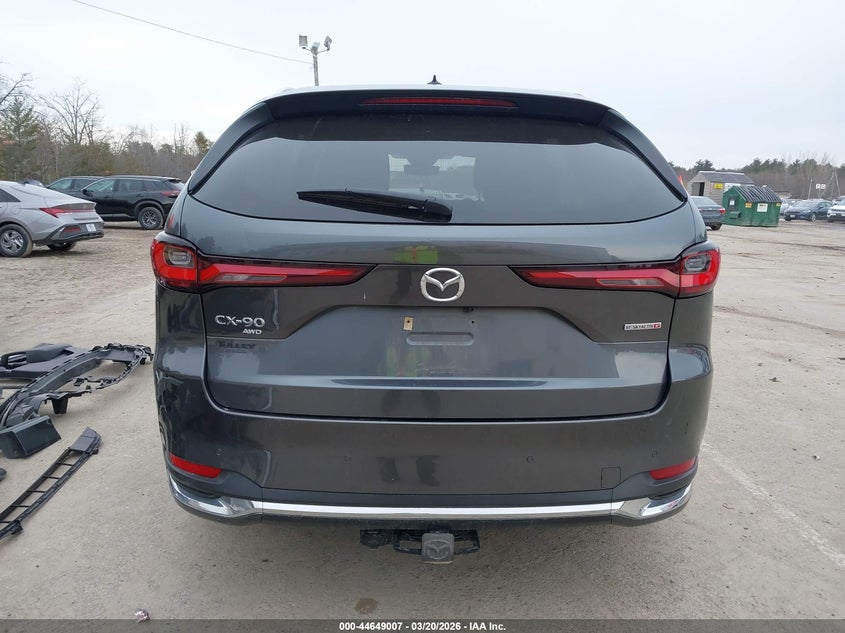 2024 Mazda Cx-90 3.3 Turbo S Premium VIN: JM3KKDHC2R1172442 Lot: 44649007