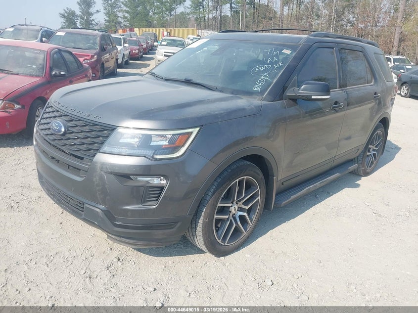 Vin: 1fm5k8gt7jgb06397, lot: 45146054, ford explorer sport 20182