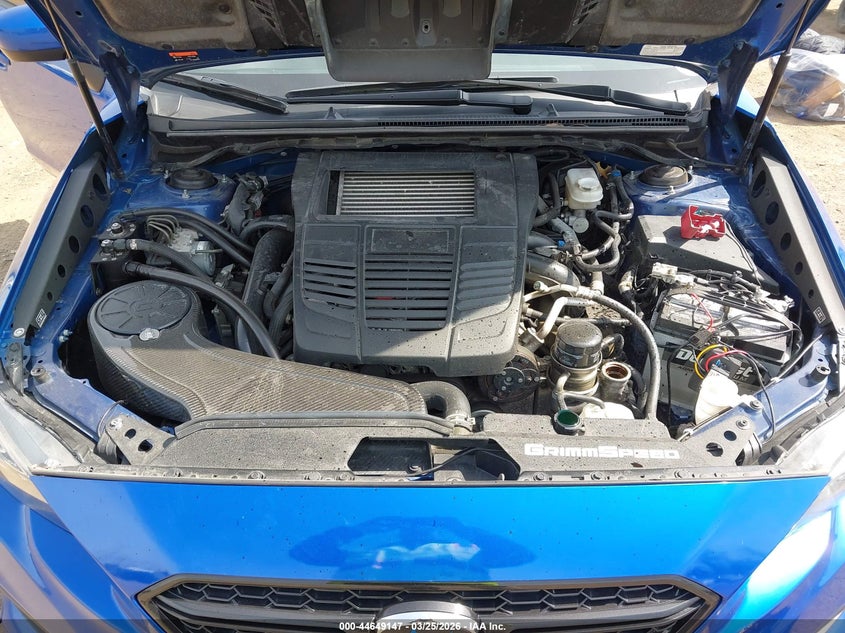 2020 Subaru Wrx VIN: JF1VA1A66L9832413 Lot: 44649147