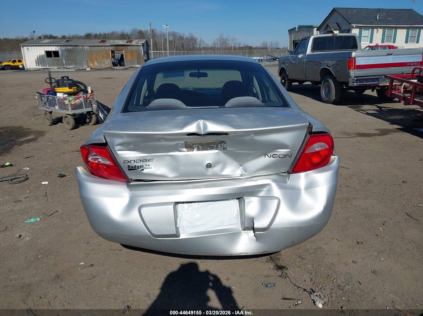 2004 Dodge Neon Se VIN: 1B3ES26C94D546261 Lot: 44649155