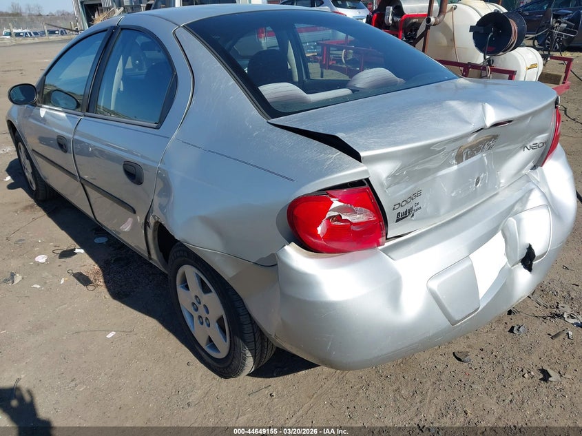 2004 Dodge Neon Se VIN: 1B3ES26C94D546261 Lot: 44649155