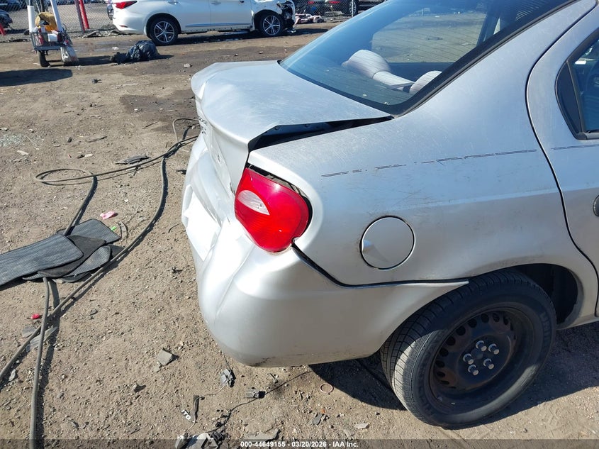 2004 Dodge Neon Se VIN: 1B3ES26C94D546261 Lot: 44649155