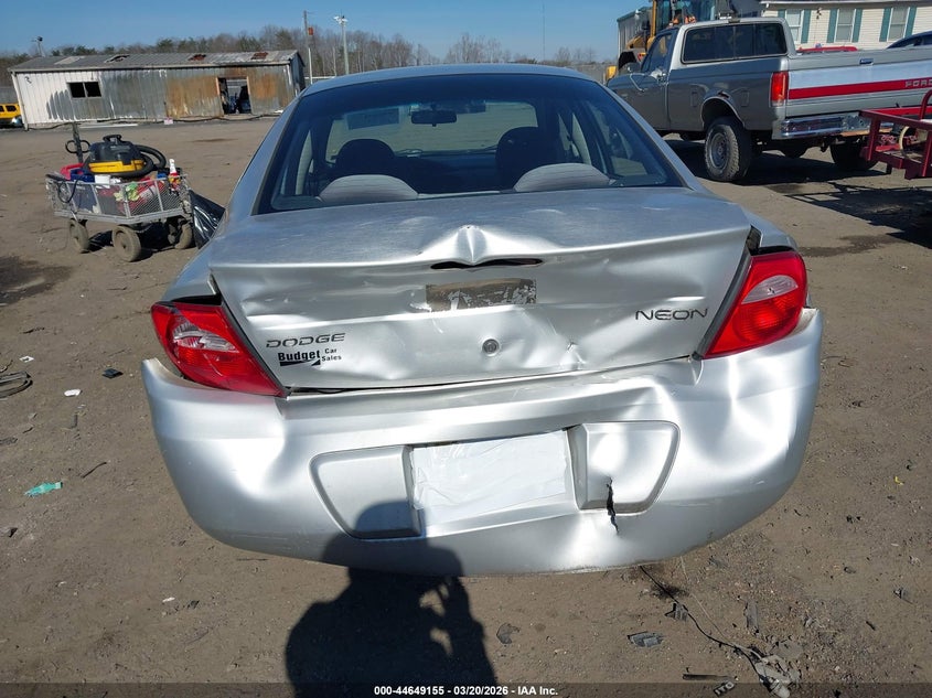 2004 Dodge Neon Se VIN: 1B3ES26C94D546261 Lot: 44649155