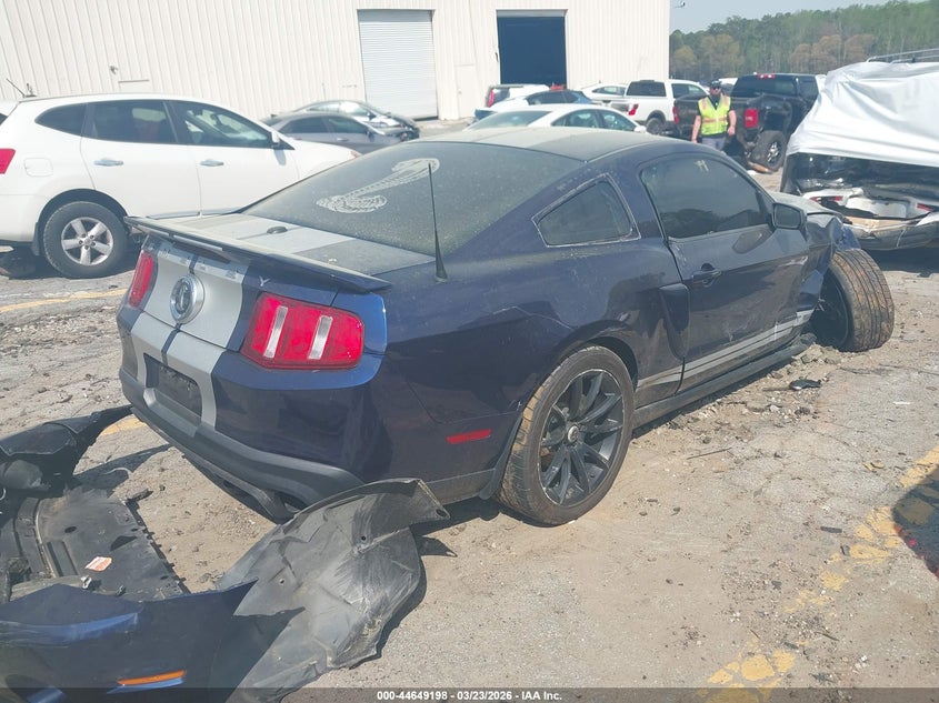 Vin: 1zvbp8js2a5128731, lot: 45146238, ford shelby gt500 20104