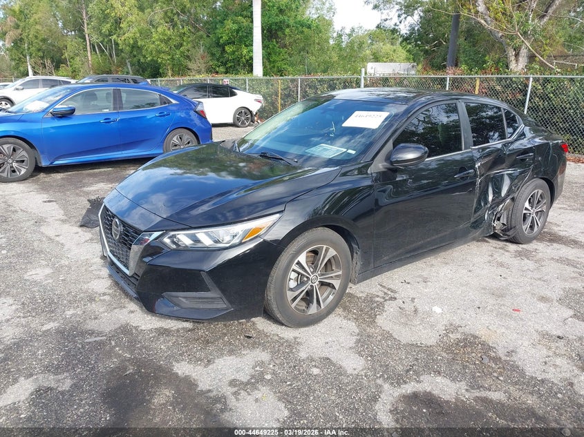 2022 Nissan Sentra Sv Xtronic Cvt