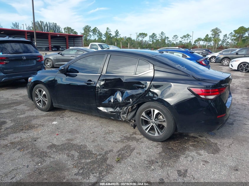 2022 Nissan Sentra Sv Xtronic Cvt