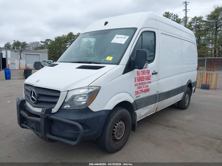 Vin: wd3pe7dc8e5903739, lot: 45146339, mercedes-benz sprinter 2500 normal roof 20142