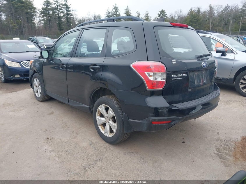 Vin: jf2sjabc8gh440872, lot: 45146447, subaru forester 2.5i 20163