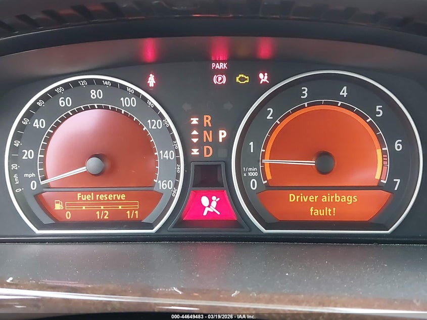 2003 BMW 745Li VIN: WBAGN63473DS44532 Lot: 44649483