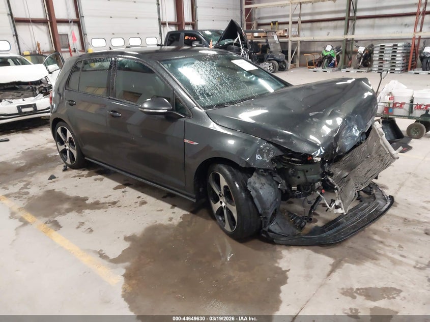 2017 Volkswagen Golf Gti Autobahn 4-Door/S 4-Door/Se 4-Door/Sport 4-Door