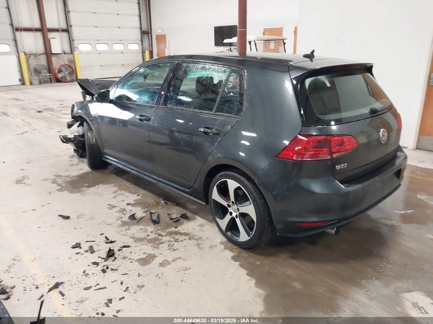 2017 Volkswagen Golf Gti Autobahn 4-Door/S 4-Door/Se 4-Door/Sport 4-Door