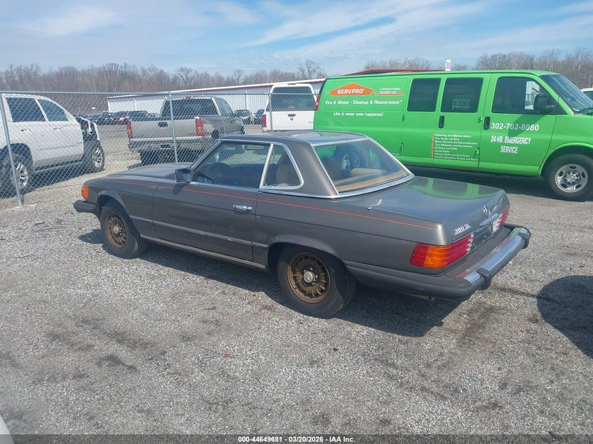 1983 Mercedes-Benz 380 Sl