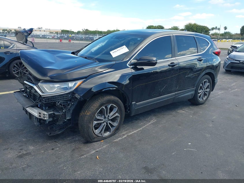 Vin: 2hkrw1h52lh415033, lot: 45146837, honda cr-v 2wd ex 20202