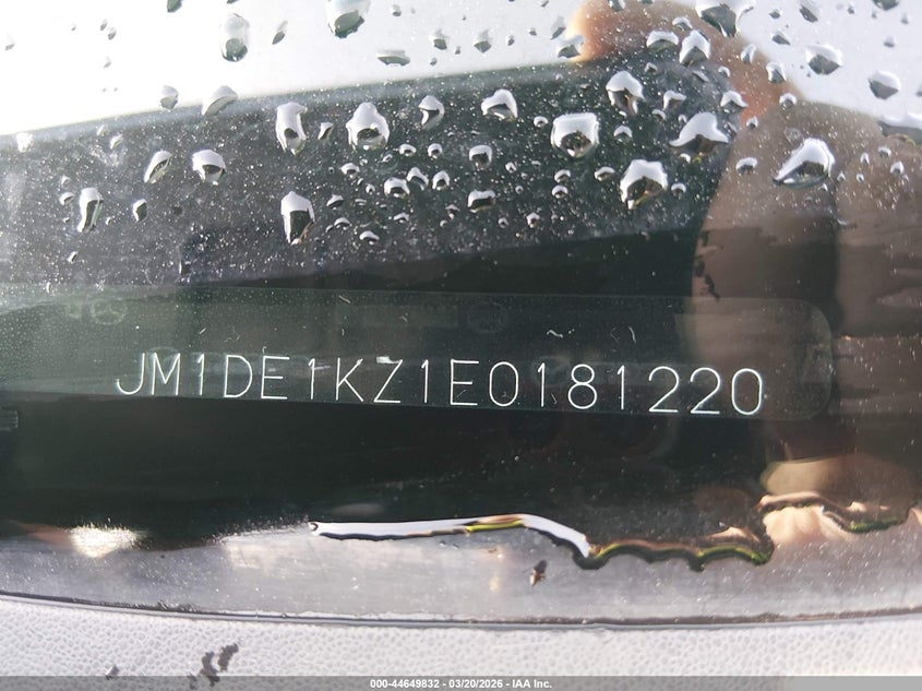 2014 Mazda Mazda2 Sport VIN: JM1DE1KZ1E0181220 Lot: 44649832