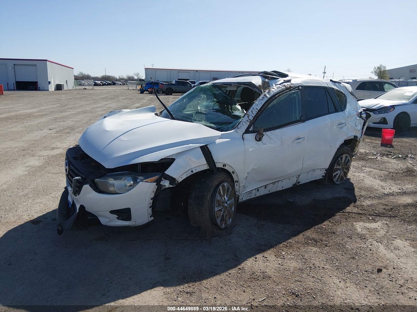 Vin: jm3ke4cy8g0638338, lot: 45146929, mazda cx-5 touring 20162