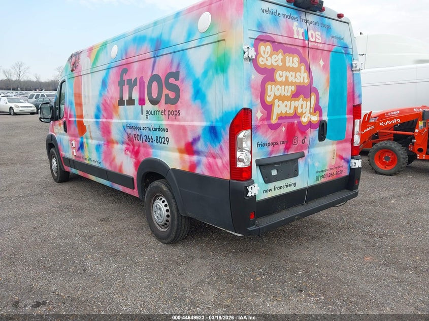 2024 RAM PROMASTER 3500 CARGO VAN TRADESMAN HIGH ROOF 159 WB EXT W/PASS SEAT