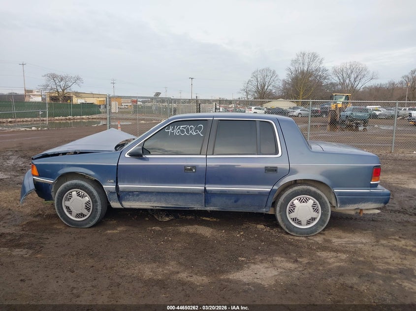 1992 Dodge Spirit Le VIN: 1B3XA5634NF258795 Lot: 44650262