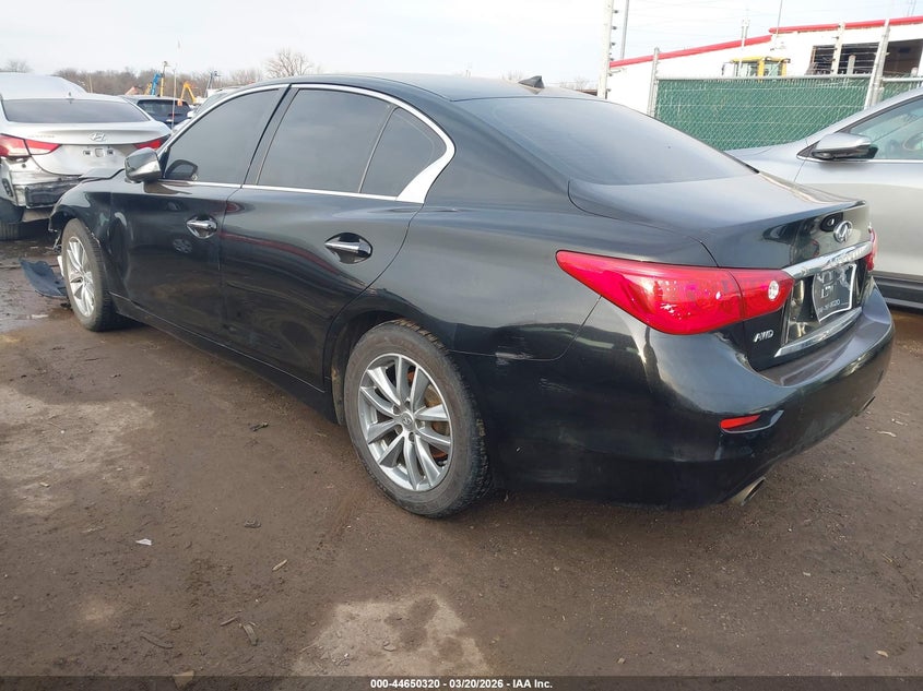2015 INFINITI Q50 auction photo 3