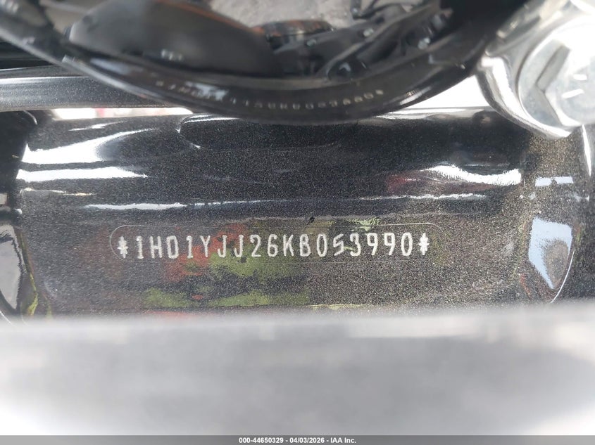 2019 Harley-Davidson Fxbb VIN: 1HD1YJJ26KB053990 Lot: 44650329