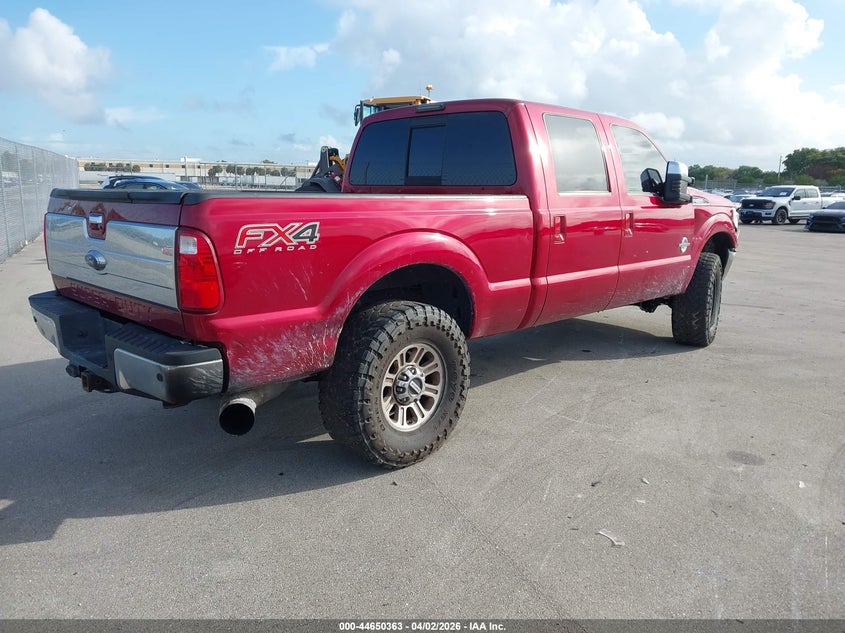 Vin: 1ft7w2bt0gec49394, lot: 45147403, ford f-250 lariat 20164