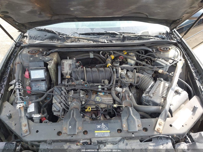 2002 Chevrolet Monte Carlo Ss VIN: 2G1WX15K029106648 Lot: 44650419