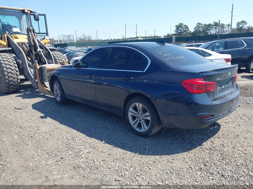 Vin: wba8d9c34ha011667, lot: 45147569, bmw 330i xdrive 20173